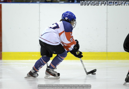 2013-02-09 Hockey Milano Rossoblu U12-Diavoli Sesto